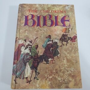The Childrens Bible Golden‎ Press Vintage 1983 Hardcover Illustrated
